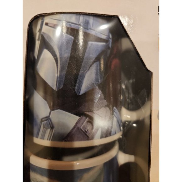 2021 Star Wars The Mandalorian 6 Mug Set Limited Edition w/ Cocoa Mix - Picture 8 of 10